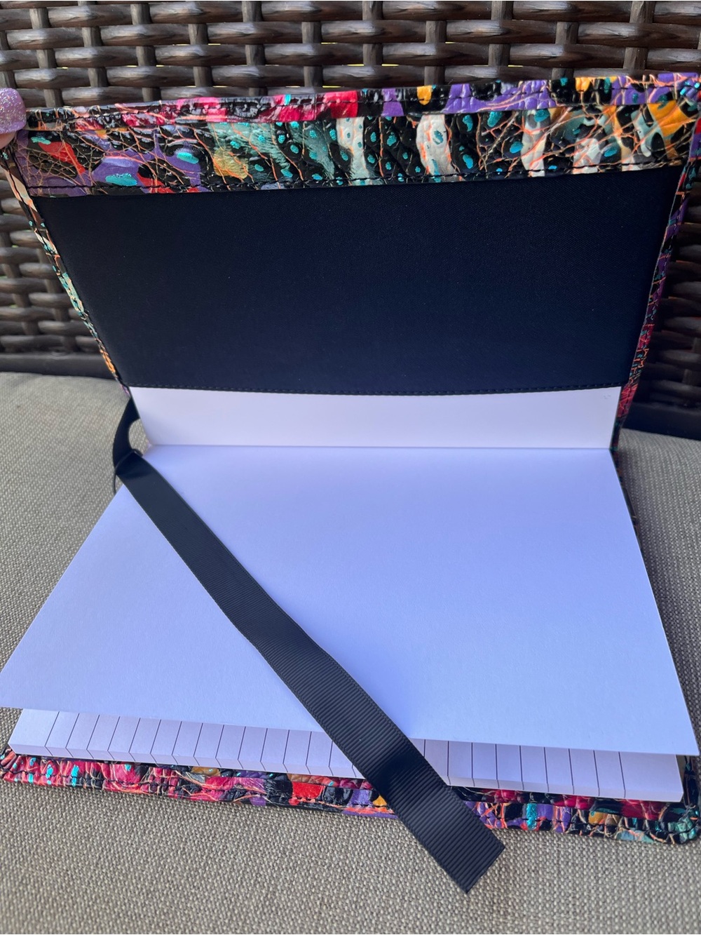 NWT Brahmin STAMPEDE Journal Refillable Lined Notebook - Picture 5 of 14